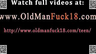 Old couple teen threesome and comrades step daughter spies on daddy in blonde group old and young handjob small tits dad and girl facial spying.