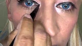 i get all made up beautifully for my viewers, blending crossdressing and transsexual elements