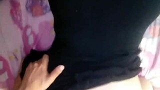 me getting fucked doggystyle bent over in my cousins' room by a milf couple