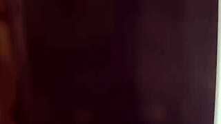 the sexy italian guy jerks off in his cum-stained t-shirt, spied on by his stepsister