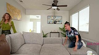 why won't this tricked babysitter quit with her tits and fucking in public? kayla kayden and juan el caballo loco