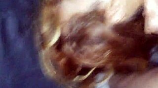 i got a facial with cum all over my face, oops