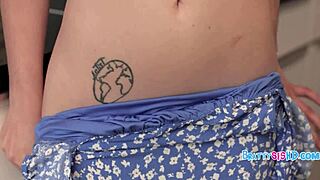 Cute Tiny Step Sis Rewards With Sex