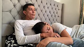 Does my perverted stepfather cum in my mouth with his big cock?