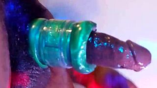 Hallelujah Johnson worships huge BBC 😍