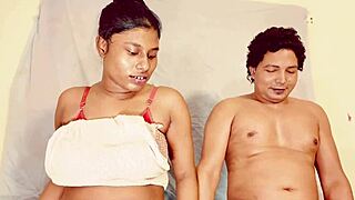 Young step sisters slam hard in raw FFM action