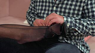 Hot Sex In Stockings Bent Over