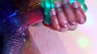 Hallelujah Johnson worships huge BBC 😍