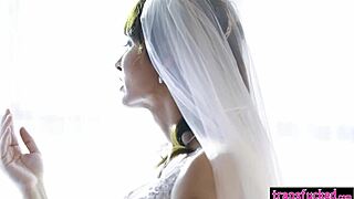 Transfucked com - tranny bride korra del rio surprises petite lola fae before wedding