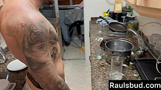 Latina First Time DP Vaginal Takes 2 Cocks in Tight Petite 18+ Pussy