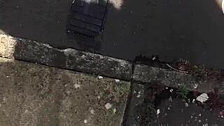 Neighbor grandma's feet in the fifth video