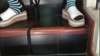 Latina Brunette With Big Ass And Tits Masturbates With Friend's CD, Gets Big Cock