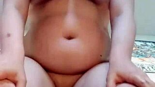 Oiled up solo ride with bouncing tits steals the show. Can't look away!