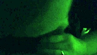 My wife taking care of her favorite toy