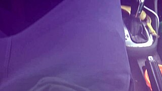 Why is this busty French stepmom groping her stepson in the car?