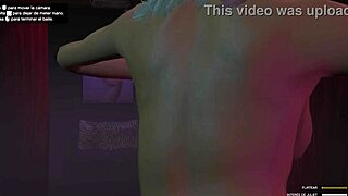 Blonde babe gives a private topless lap dance in Vanilla Unicorn, ripping clothes and teasing with thong