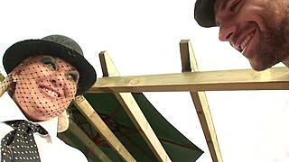 bbw cougar milf analsex threesome with wet pussy quickie