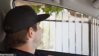 Big Boobed Police Officer Crystal Rush Sucks And Fucks Suspect At Work!