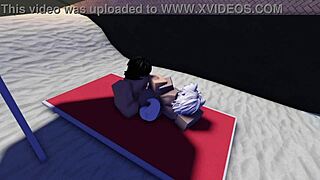 Roblox Slut Caught And Fucked On Beach