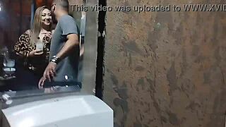 damn, lene got pounded by a stud in swing party bathroom! 😲