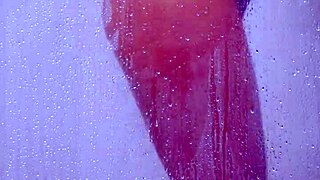 College girl showers in bikini. So horny and gorgeous! 😍