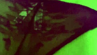 admiring the curvy latina's big ass with tattoos