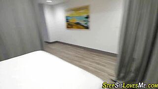 amateur stepsis in pov masturbation, intriguing cumshot from hardcore teen