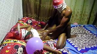 i gave my pussy as christmas gift he fucked hard