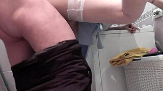 Treason Wife Slut: Neighbor Banged My Wife in Doggy While Husband’s Away in Shower.