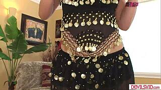 My latina girlfriend doing an indian cosplay before we fuck deepthroat lick blowjob face fucking shaved big cock brunette interracial.