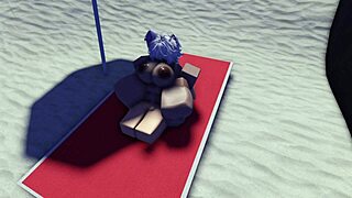 Roblox Slut Caught And Fucked On Beach