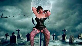 granny carmen plays with multiple dildos for wild cum