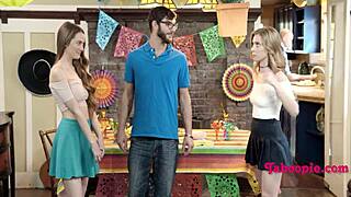 step family party goes wrong with muff diving 😏