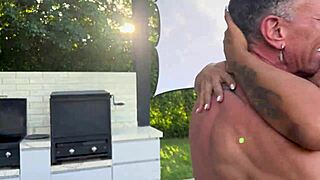 welcoming husband's best friend, colombian milf carla morelli in doggystyle