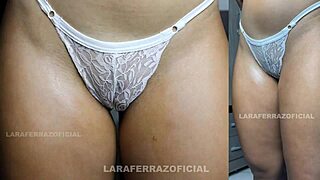 Couldn't put it inside my virgin roommate, so I came on her belly! 😏