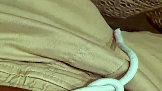 hey, check out this blonde milf's orgasm with farting fetish