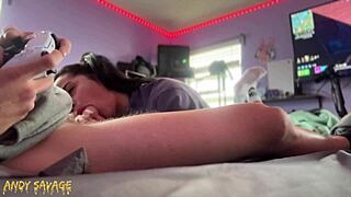 Tiny Latina girlfriend gets assfucked.