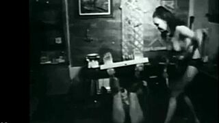 Gothic tale unfolds with outdoor bondage under the void's call.