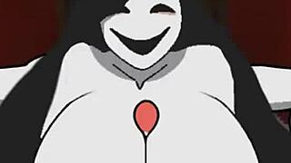 scared but intrigued by weird riding sex with boobs and tits.