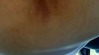 Fat latina teen rides dick outdoors!