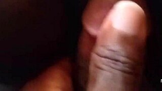18 year old ebony getting fucked in the slams by her old lover with big pussy and saggy tits.