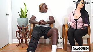 Ryan Smiles spits and sucks Louie Small’s cock for PawgQueen.