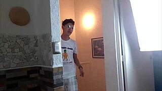 Dana Barzagli and Luna spied on by roommate during private moments 😲