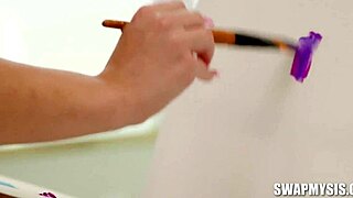 i'm in this reality show where schoolgirls and stepbrothers do nude modeling and fuck in a taboo fest