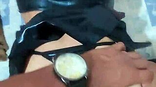 Petite Venezuelan model approached by best friend after costume party 😊