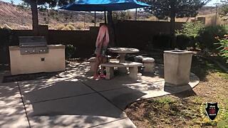 Curvy Barbi With Pink Hair Gets Cum On It By Rome Major