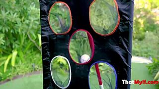 Rugby milf rides a cock- britney amber