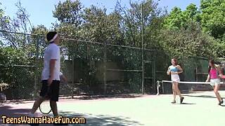 Bendy Real Teen 18+ Spanked At Outdoor Party In High Definition