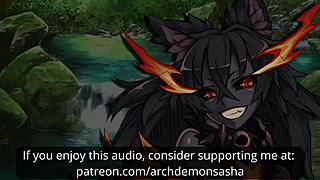Hellhound Girl Takes Control in Wild Femdom ASMR Session