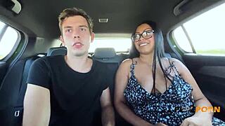 Lola Smith, The Hot Brunette Milf, Enjoys Quickie Fucks In The Countryside Car. Missionary And Sideways With Deepthroat.